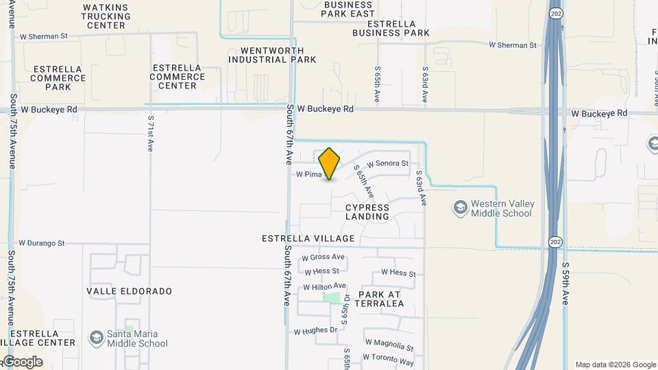 1602 S 65th Glen Map and Location Details