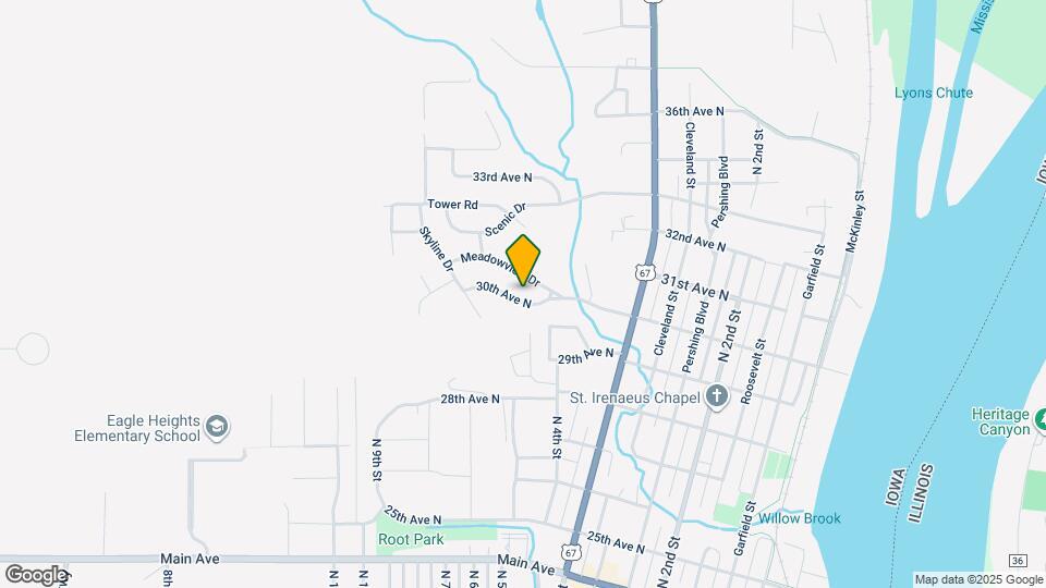 520 30th Ave N Map and Location Details