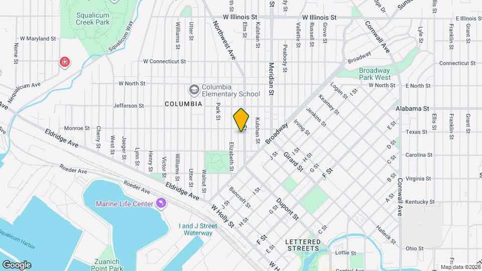 2321 Elm St Mapa y Detalles de la Ubicación