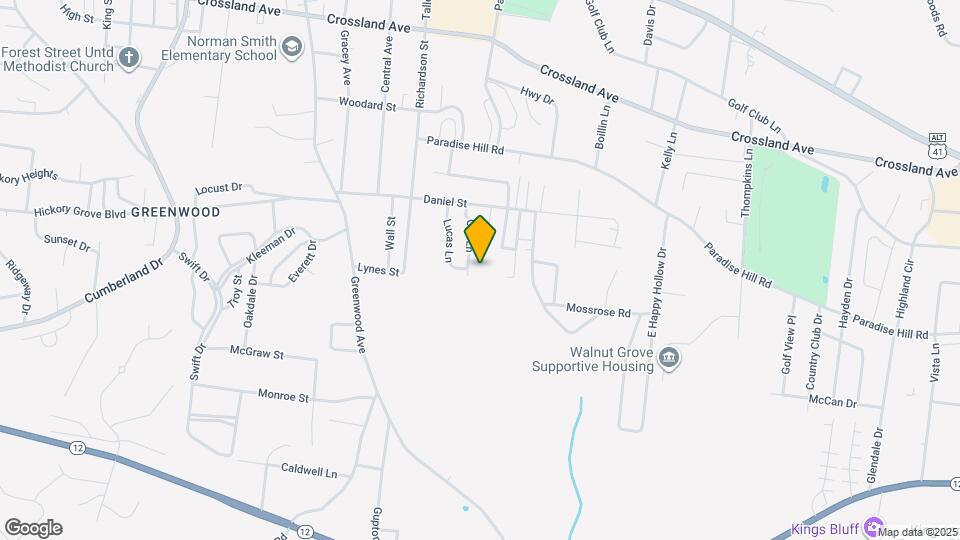 949 Oak Ln Map and Location Details