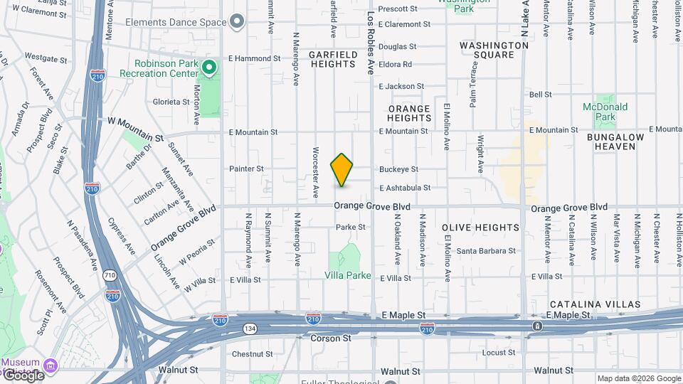 736 N Garfield Ave, Unit 101 Mapa y Detalles de la Ubicación