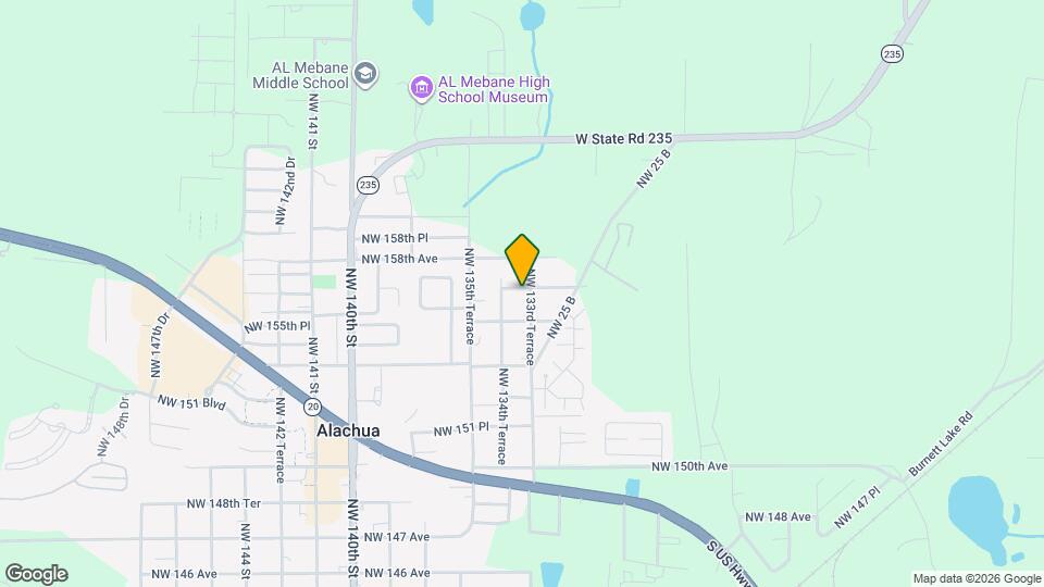 13323 NW 157th Ave Map and Location Details