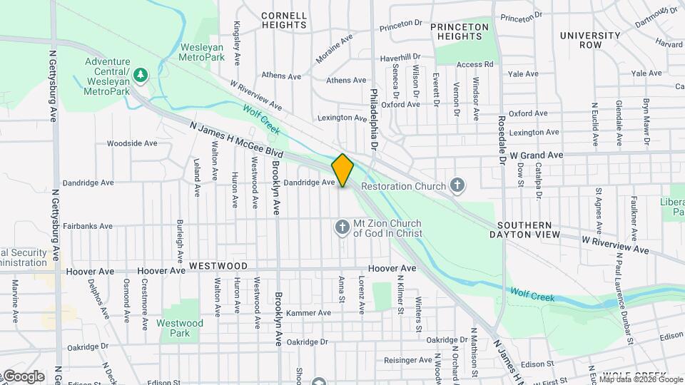 640 Anna St Mapa y Detalles de la Ubicación