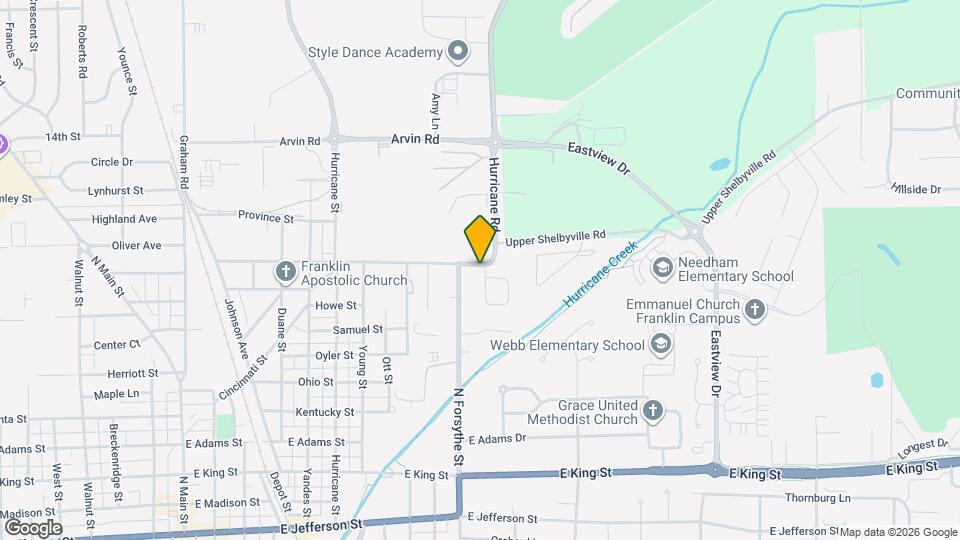 898 Glendale Dr Map and Location Details