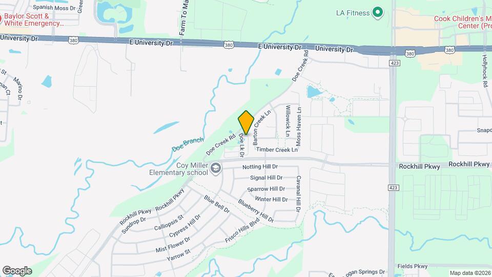 16164 Doe Lake Dr Map and Location Details