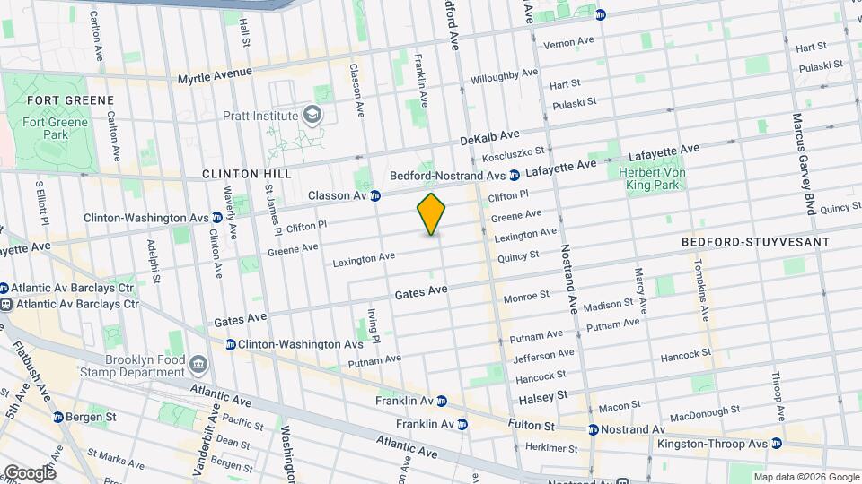 125 Lexington Ave Map and Location Details