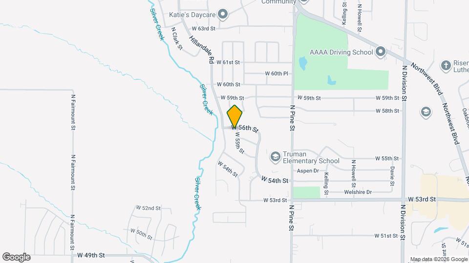 5556 N Thornwood Ave Map and Location Details