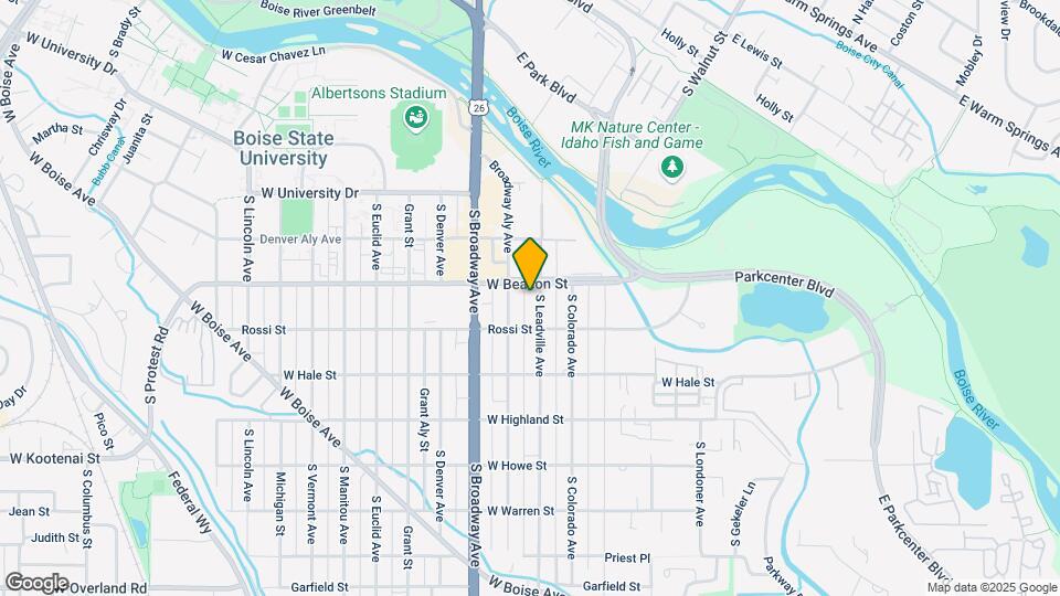 1211 S Leadville Ave Map and Location Details
