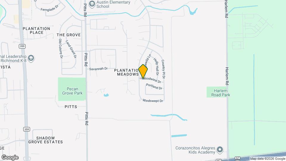 2310 Woodwind Dr Map and Location Details