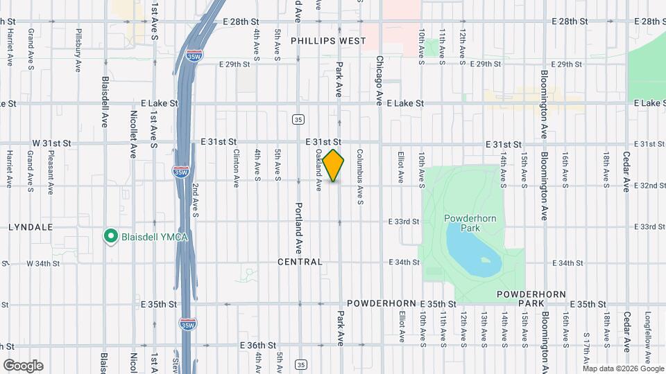 3204 Park Ave, Unit 2 Mapa y Detalles de la Ubicación