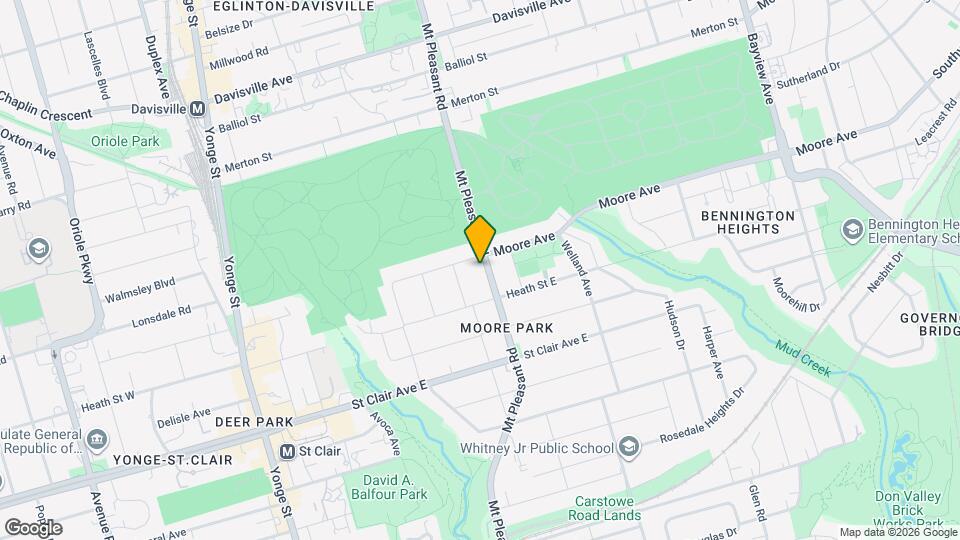 368 Mt Pleasant Rd Map and Location Details