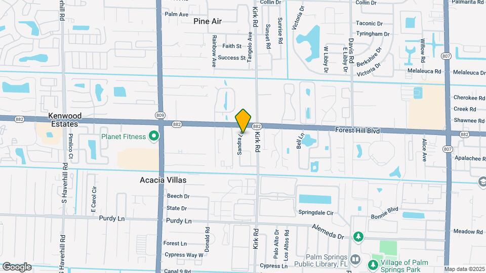 Woodhaven Villas Mapa y Detalles de la Ubicación