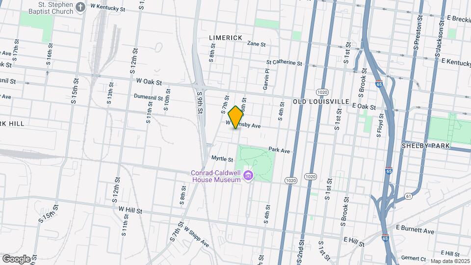 1310 S 6th St Map and Location Details