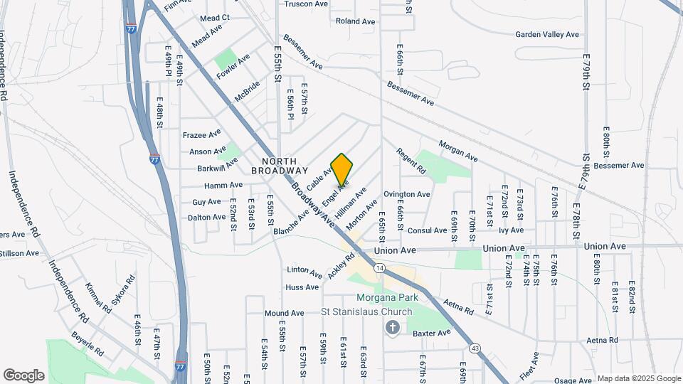5944 Engel Ave Mapa y Detalles de la Ubicación