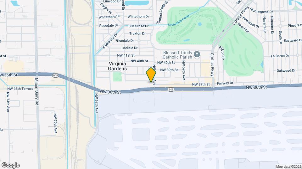 3700 NW 62nd Ave Map and Location Details
