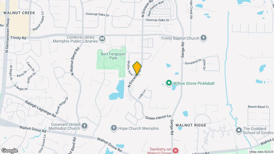 430 N Ericson Rd Map and Location Details