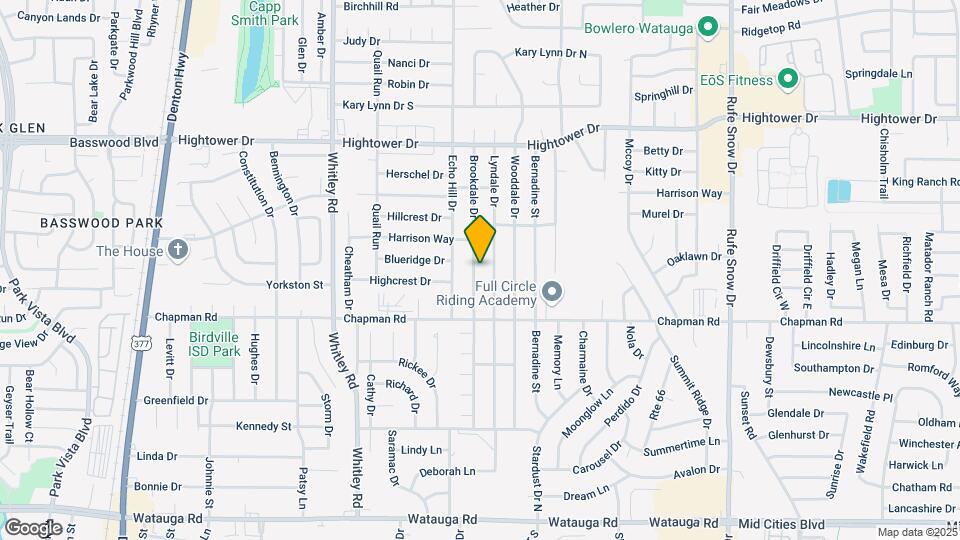 6804 Brookdale Dr Map and Location Details