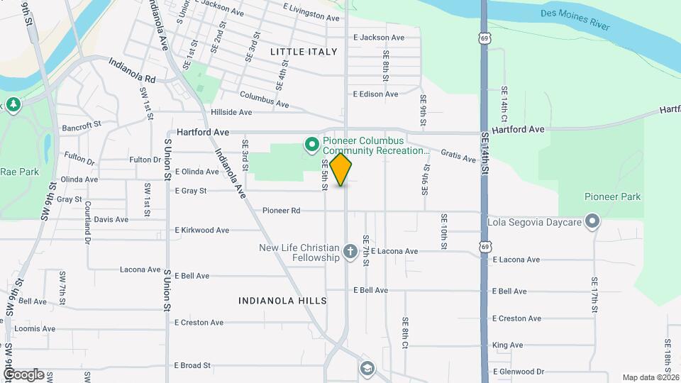 2144 SE 6th St Map and Location Details