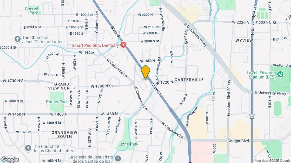 1671 Willowbrook Dr Map and Location Details