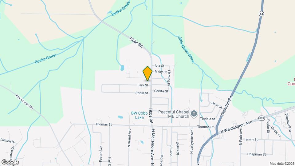 504 Lark St Map and Location Details