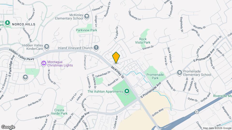 2209 Ascot St Map and Location Details