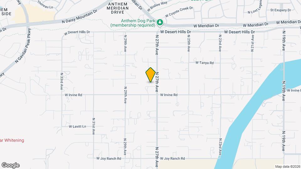 38706 N 27th Ave Map and Location Details