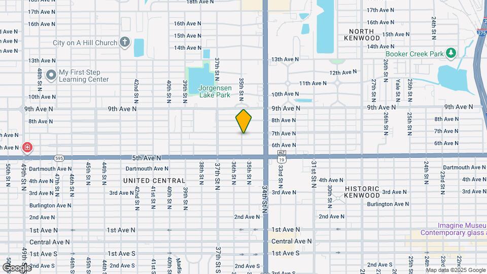 625 35th St N, Unit 2 Mapa y Detalles de la Ubicación