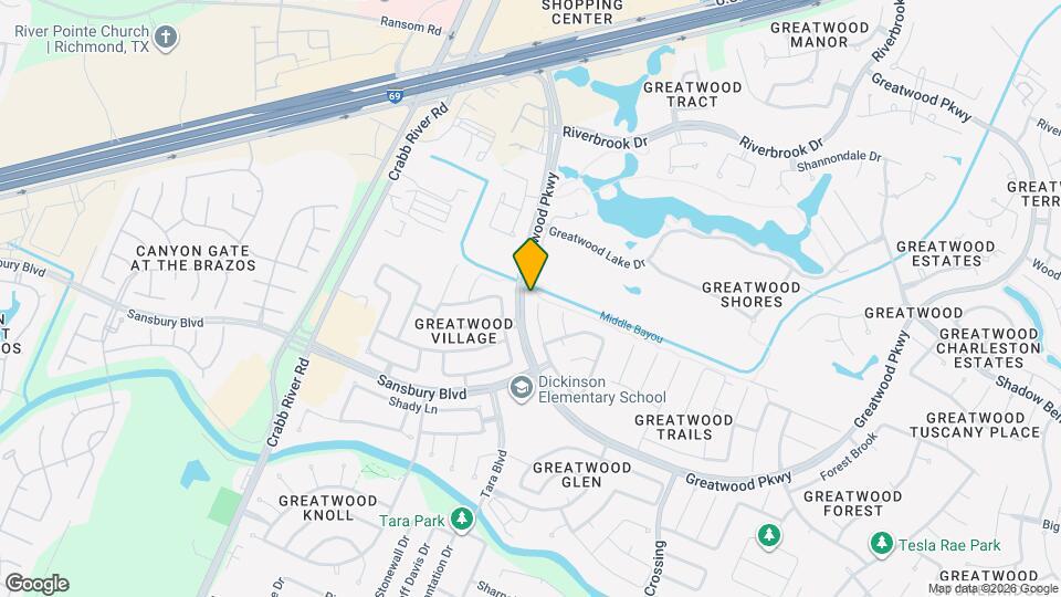 7002 Greatwood Trails Ct Map and Location Details