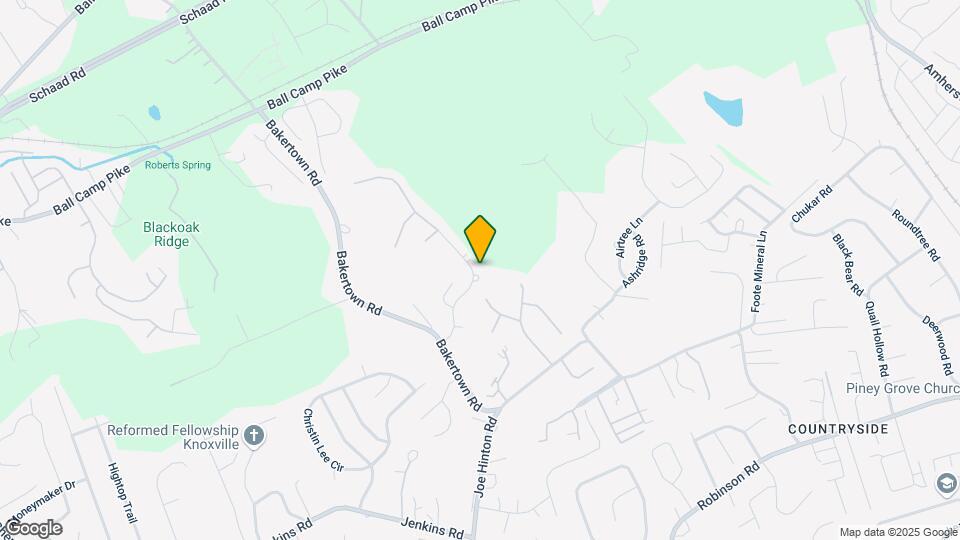 3032 Oakwood Hills Ln Map and Location Details