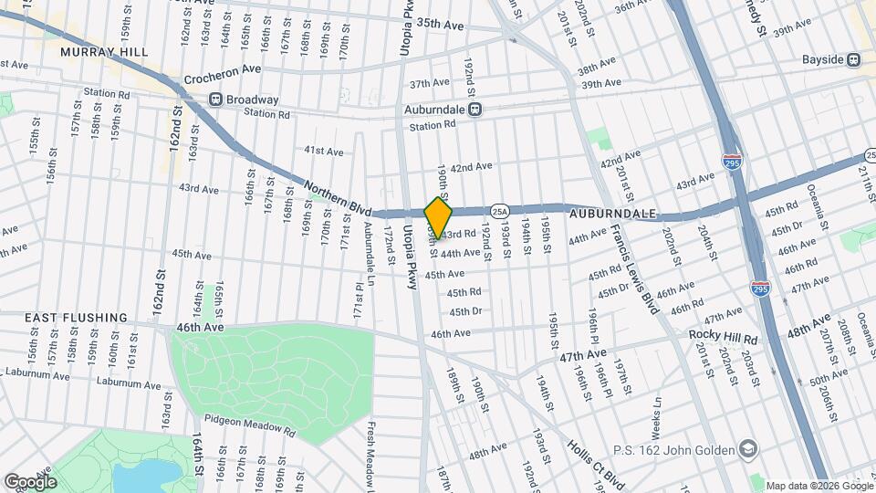 43-35 189th St Map and Location Details