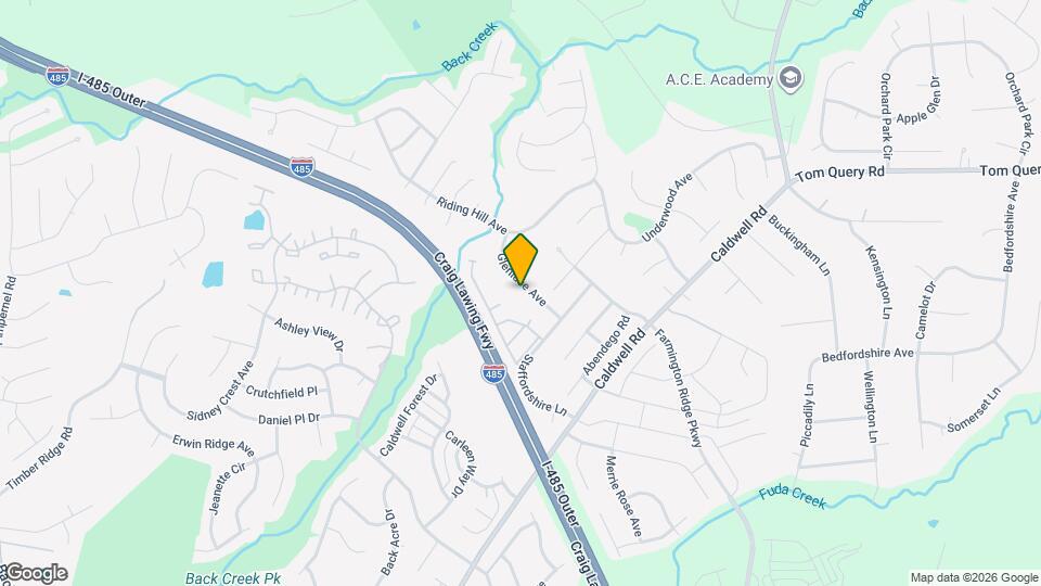 10741 Glenluce Ave Mapa y Detalles de la Ubicación