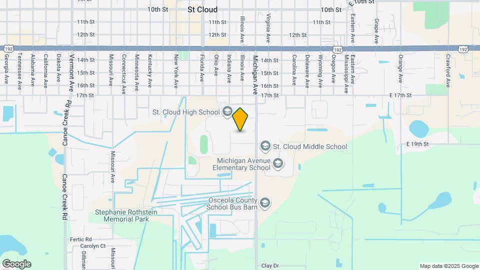 721 Michigan Ct Map and Location Details