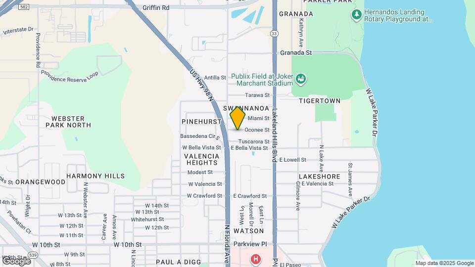 123 Oconee St Map and Location Details