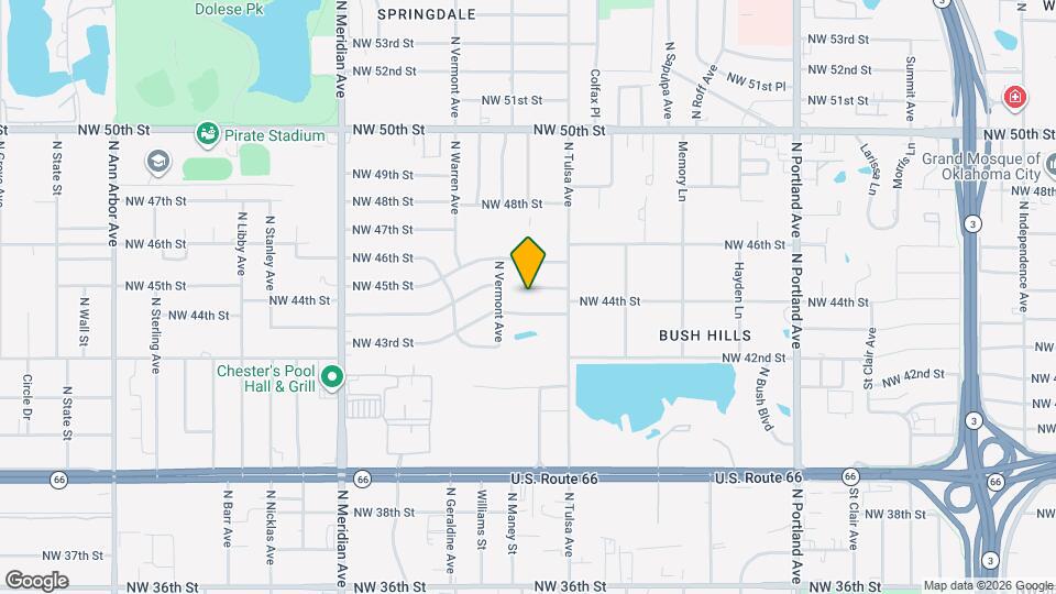 4120 NW 44th St Mapa y Detalles de la Ubicación
