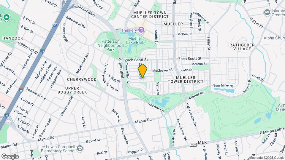 4005 Camacho St Map and Location Details