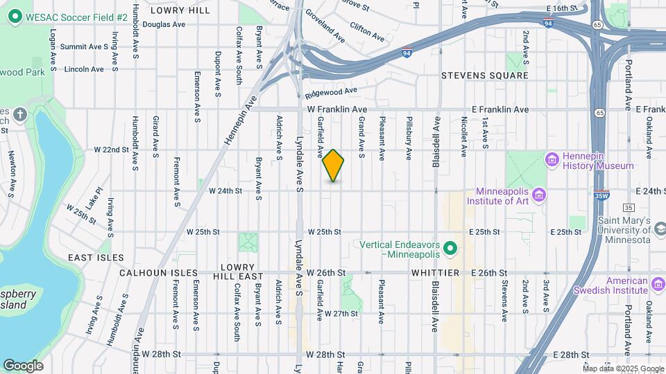 506 W 24th St Mapa y Detalles de la Ubicación