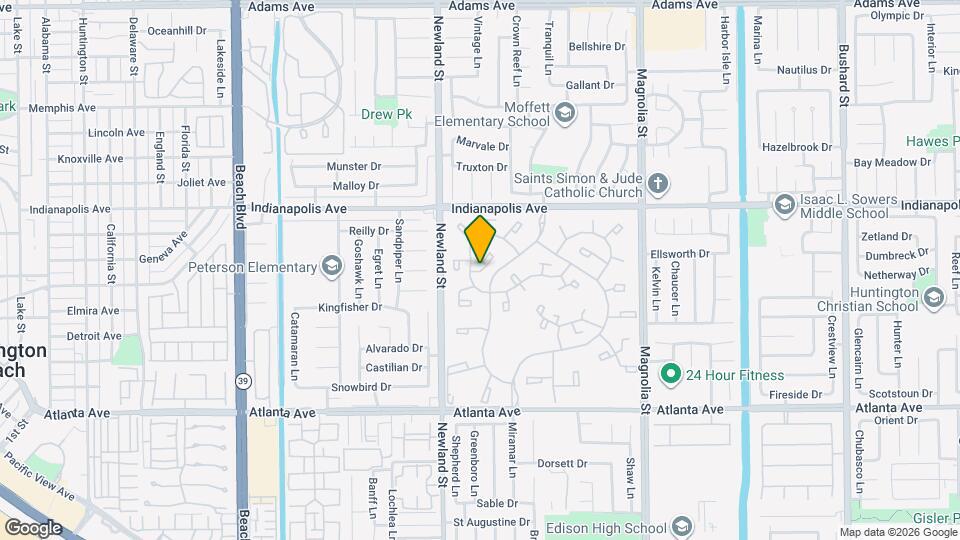 8565 Trinity Cir Map and Location Details