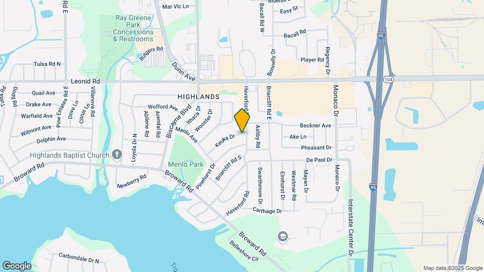 10529 Keuka Dr Map and Location Details