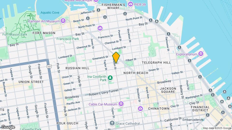1844 Mason St Map and Location Details