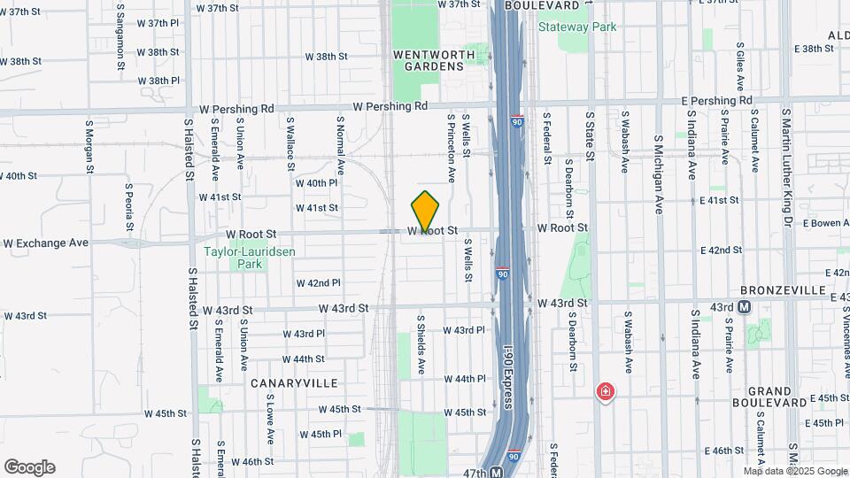 323 W Root St Mapa y Detalles de la Ubicación