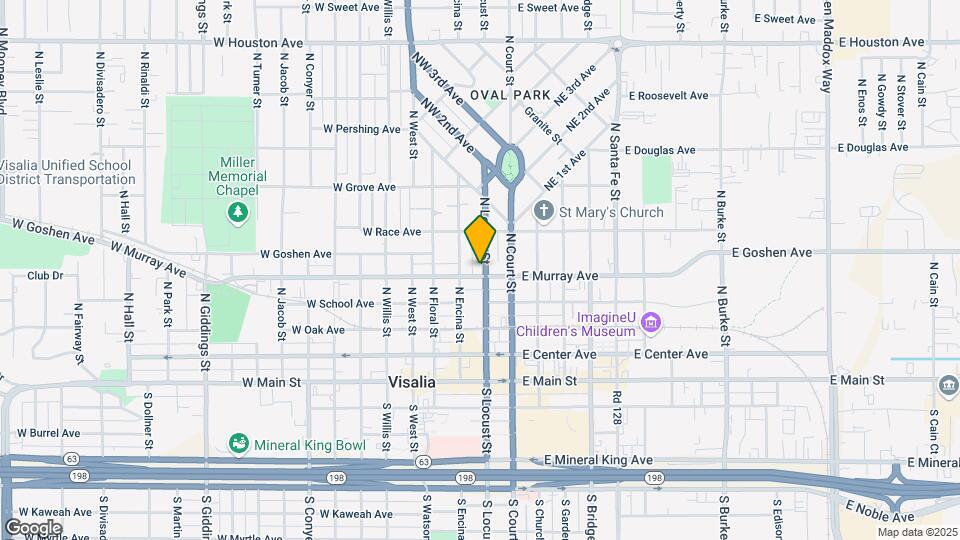 501 N Locust St Map and Location Details