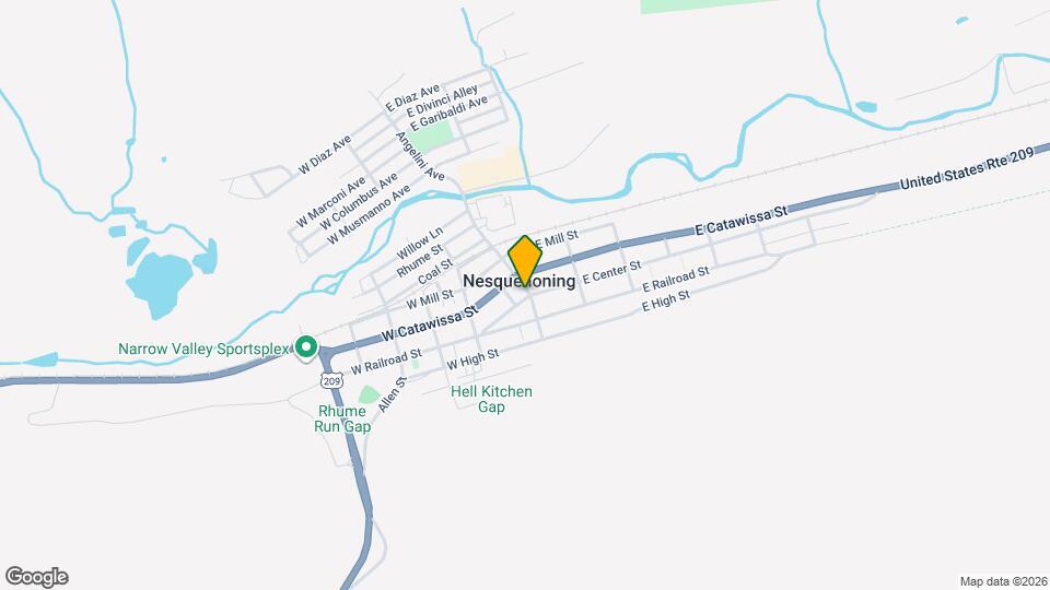 2 W Center St Map and Location Details