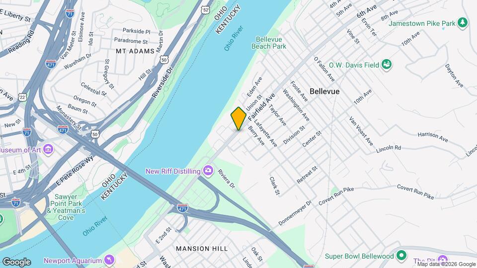 136 Fairfield Ave, Unit 2 A Map and Location Details