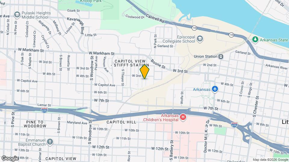 312 Barton St Map and Location Details