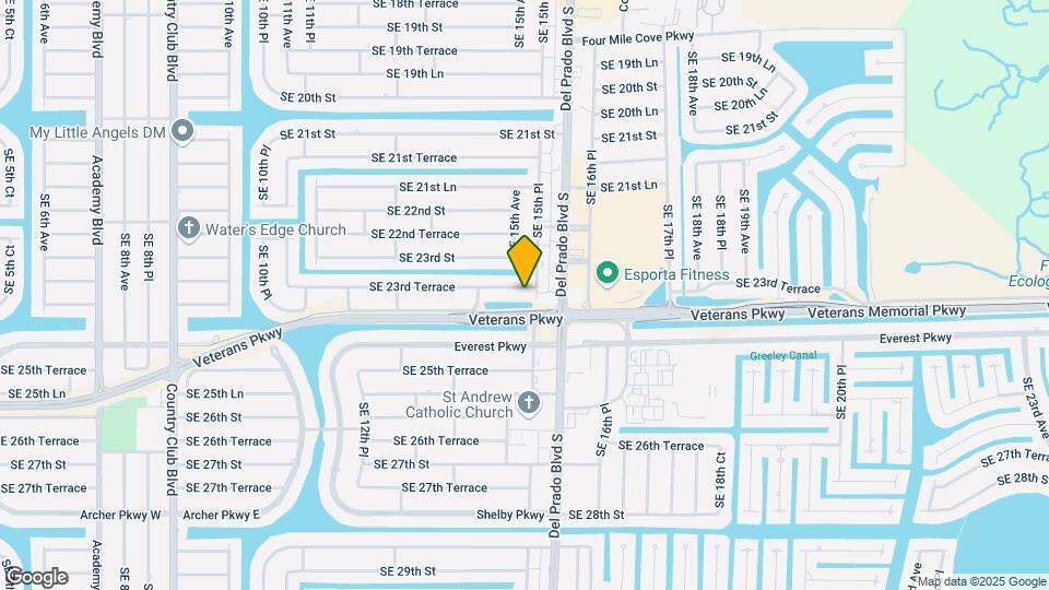 1510 SE 23rd Terrace Map and Location Details