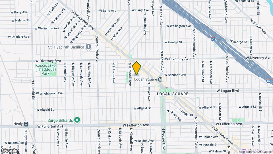 2648 N Spaulding Ave, Unit M07B Mapa y Detalles de la Ubicación