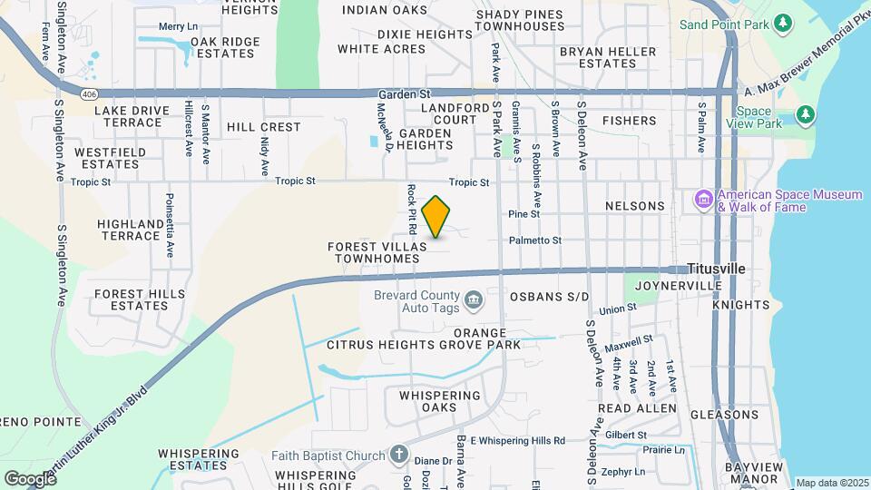 1706 Palmetto St Map and Location Details