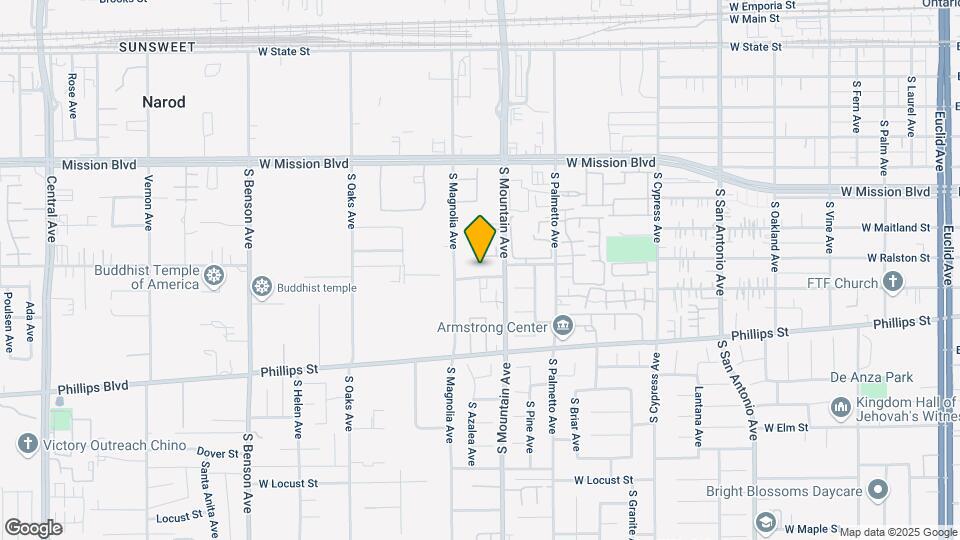 1126 W Ralston St Map and Location Details