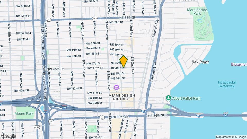 118 NE 46th St Map and Location Details
