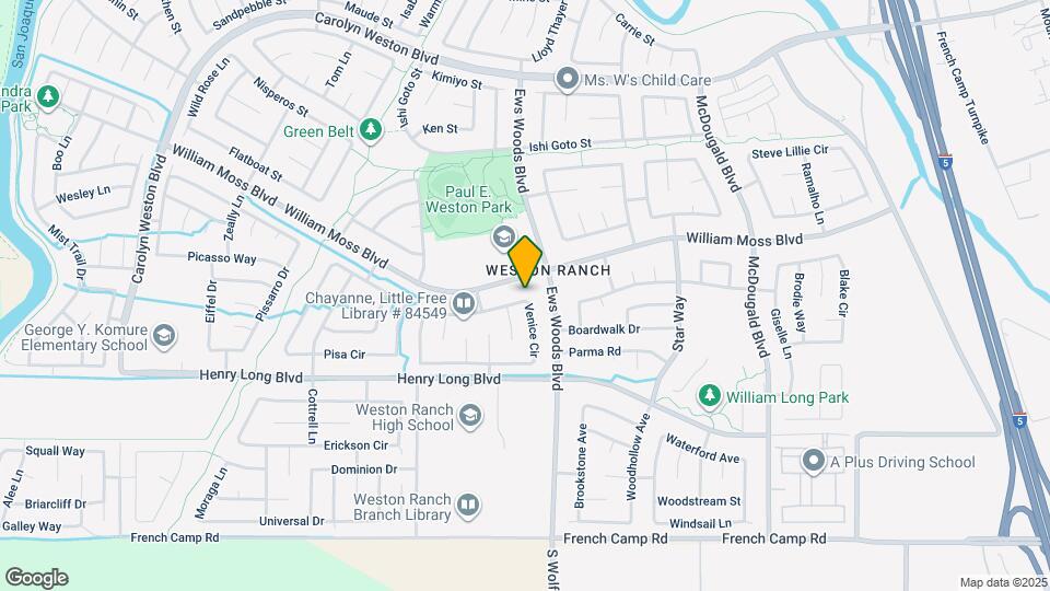 1465 Venice Cir Map and Location Details